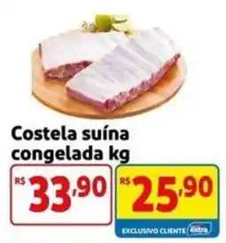 Mercado Extra Costela suína congelada kg oferta