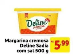 Mercado Extra Margarina cremosa Deline Sadia com sal oferta