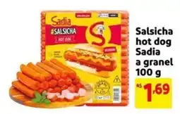 Mercado Extra Salsicha hot dog Sadia oferta
