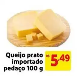 Mercado Extra Queijo prato importado oferta