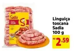 Mercado Extra Linguiça toscana Sadia oferta