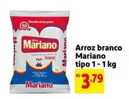 Mercado Extra Arroz branco Mariano tipo 1 oferta