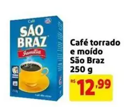 Mercado Extra Café torrado e moído São Braz oferta