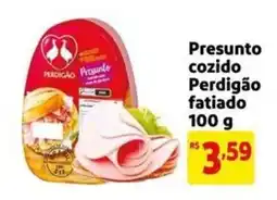 Mercado Extra Presunto cozido Perdigão fatiado oferta