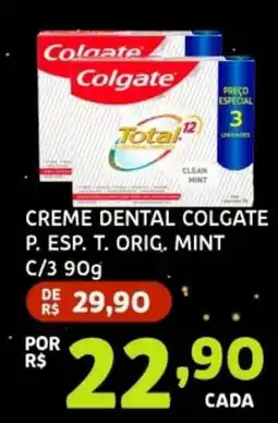 Bergamais Supermercados Creme dental colgate oferta