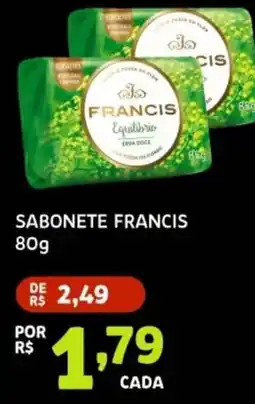 Bergamais Supermercados Sabonete francis oferta