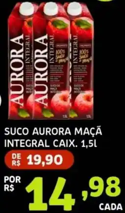 Bergamais Supermercados suco aurora maçã integral oferta