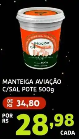 Bergamais Supermercados Manteiga aviação c/sal oferta