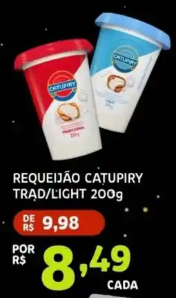 Bergamais Supermercados Requeijão catupiry trad/light oferta