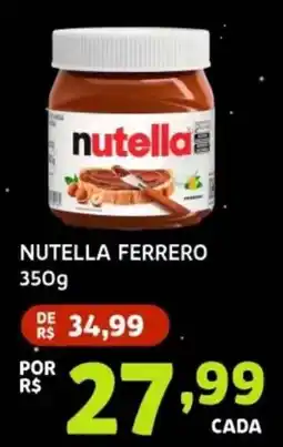 Bergamais Supermercados nutella ferrero oferta