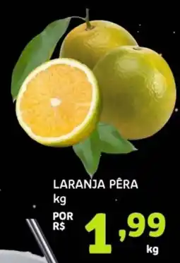 Bergamais Supermercados laranja pêra oferta