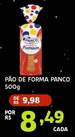 Bergamais Supermercados Pão de forma panco premium oferta
