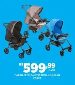 DB Supermercados Carro bebe galzer romano milan cores oferta