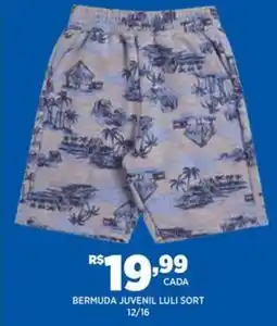 DB Supermercados Bermuda juvenil luli sort 12/16 oferta