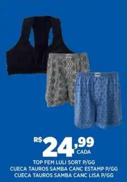 DB Supermercados Top fem luli sort P/GG oferta