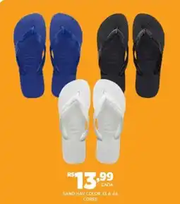 DB Supermercados Sand hav color 33 A 44 cores oferta