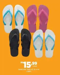 DB Supermercados Sand hav trad AZ 35 A 44 cores oferta