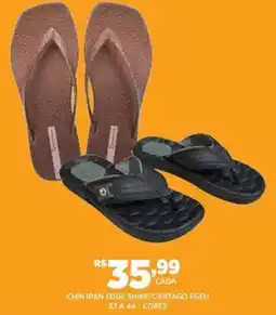 DB Supermercados Chin ipan edge shine cartago egeu 33 A 44-cores oferta