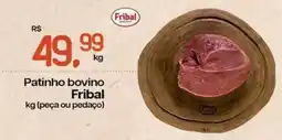 Cometa Supermercados Patinho bovino Fribal oferta