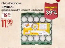 Cometa Supermercados Ovos brancos emape oferta