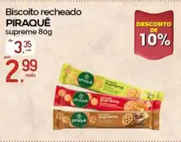 Cometa Supermercados Biscoito recheado piraquê supreme oferta