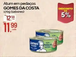 Cometa Supermercados Atum em pedaços gomes da costa oferta