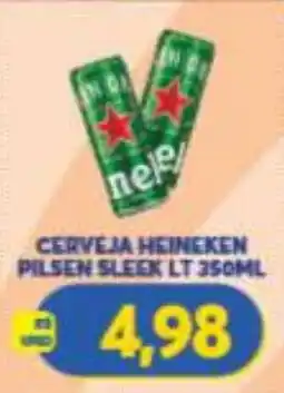 Atacadão Centro Sul Cerveja heineken pilsen sleek lt oferta