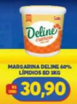 Atacadão Centro Sul Margarina deline 60% lipidios oferta