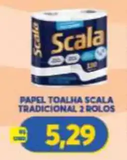 Atacadão Centro Sul papel toalha scala tradicional oferta