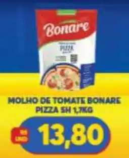 Atacadão Centro Sul molho de tomate bonare pizza sh oferta