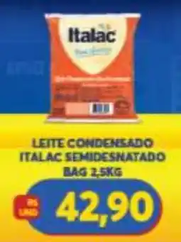 Atacadão Centro Sul Leite condensado italac semidesnatado oferta