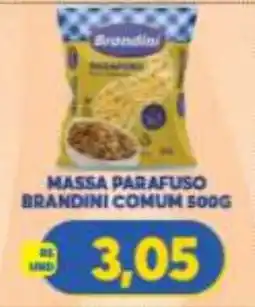 Atacadão Centro Sul Massa parafuso brandini comum oferta
