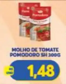 Atacadão Centro Sul molho de tomate pomodoro sh oferta