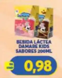 Atacadão Centro Sul Bebida Láctea Damare Kids oferta