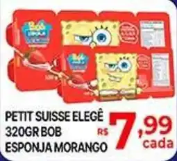 Supermercados Santa Helena petit suisse elegê esponja morango oferta