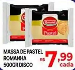 Supermercados Santa Helena Massa de pastel romanha oferta