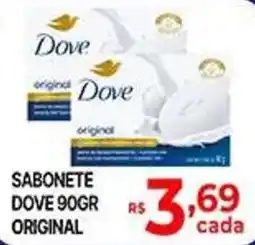 Supermercados Santa Helena Sabonete dove 90gr original oferta