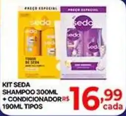 Supermercados Santa Helena kit seda oferta