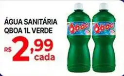 Supermercados Santa Helena Água sanitária qboa 1l verde oferta