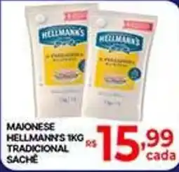 Supermercados Santa Helena Maionese hellmann's 1kg tradicional sachê oferta