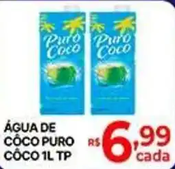 Supermercados Santa Helena Água de côco puro côco 1l tp oferta