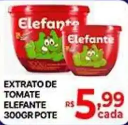 Supermercados Santa Helena extrato de tomate elefante oferta