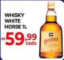 Supermercados Santa Helena whisky white horse 1l oferta