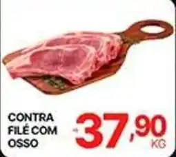 Supermercados Santa Helena Contra filé com osso oferta