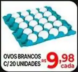Supermercados Santa Helena ovos brancos oferta