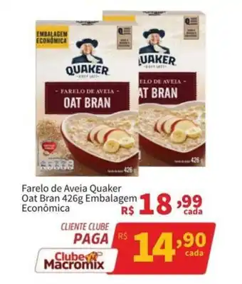Farelo de Aveia Quaker Oat Bran