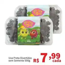 Macromix Atacado Uva Preta Divertidas sem Semente oferta
