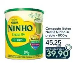 Drogaria Coop Composto lácteo Nestlé Ninho 3+ oferta