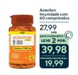 Drogaria Coop Aceviton imunidade com 60 comprimidos oferta