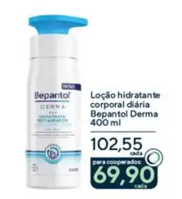 Drogaria Coop Loção hidratante corporal diária Bepantol Derma oferta